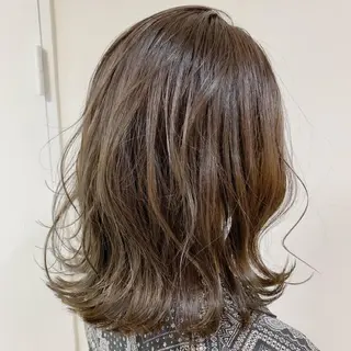 セミロング カラー 🌈限定価格🌈 鈴木　瑛輔のヘアスタイル