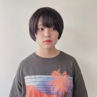 ショート カラー スギヤマ ショウゴのヘアスタイル