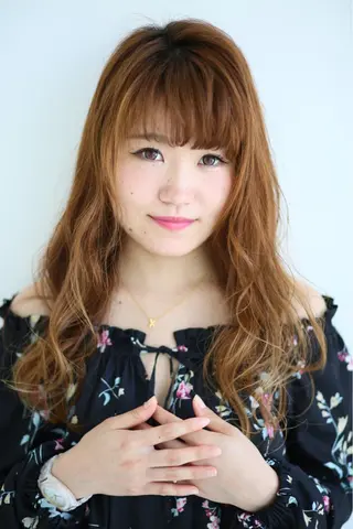 ロング カラー 高橋恵🌈生え癖改善 ウルフ/レイヤーのヘアスタイル