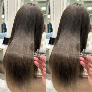 ロング MASHU韓国ヘア/ レイヤー/透明感カラのヘアスタイル