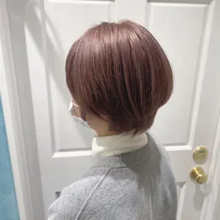 ショート カラー La fith liebe 京都駅前店所属・🌈ブリーチ特化🌈 MINATOのヘアスタイル