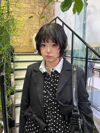 ショート waka❤️✨ レイヤーボブ/ネイルのヘアスタイル