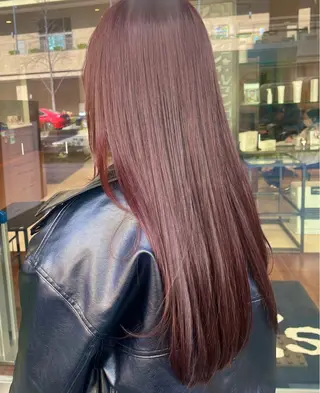 ロング カラー ブリーチ・ツヤ髪特化 レイヤー🥝ルナのヘアスタイル