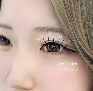 マツエク・マツパ by fleur HIRONAのマツエク・マツパデザイン