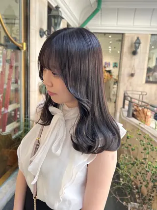 ロング カラー 艶髪/髪質改善/ NATSUKI🍯のヘアスタイル