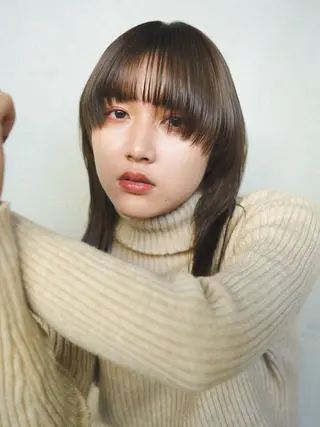 ミディアム rimi/ショート /透明感カラーのヘアスタイル