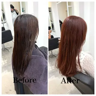 ロング 古賀 雄大のヘアスタイル