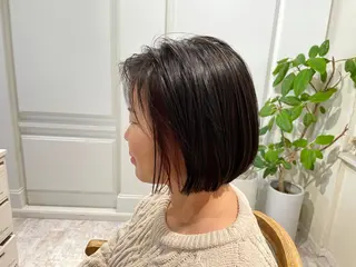 ショート カラー 透明感カラー 暖色shihoのヘアスタイル
