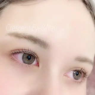 パーマ マツエク・マツパ Crescent Eye Ayumiのマツエク・マツパデザイン