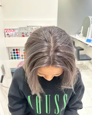 ロング GOAT_茅ヶ崎 キシ サクラのヘアスタイル