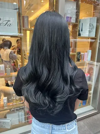 ロング ゆもとまひろ🫧 渋谷/メンズパーマのヘアスタイル