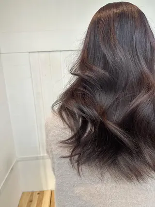 ロング カラー KEIGO/ ブリーチ、矯正特化のヘアスタイル