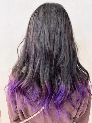 ロング 倉林隆一🐈 ダブルカラー/艶髪のヘアスタイル
