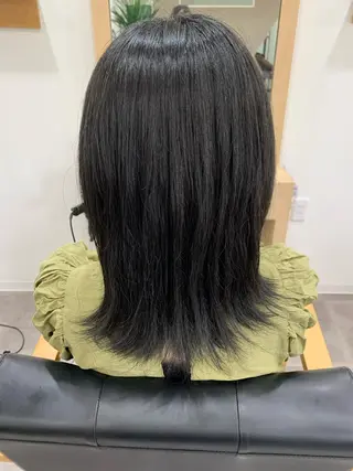 ミディアム カラー kakko所属・(kakko) ayumiのヘアスタイル