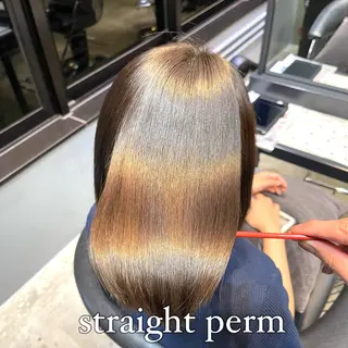 ショート パーマ ✨縮毛矯正　韓国ヘア レイヤー✨大濱快斗のヘアスタイル