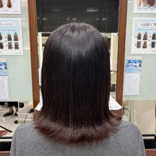 ミディアム 店舗指名No.1 吉岡　弘のヘアスタイル