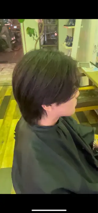 カラー メンズ 中村 翔那のヘアスタイル