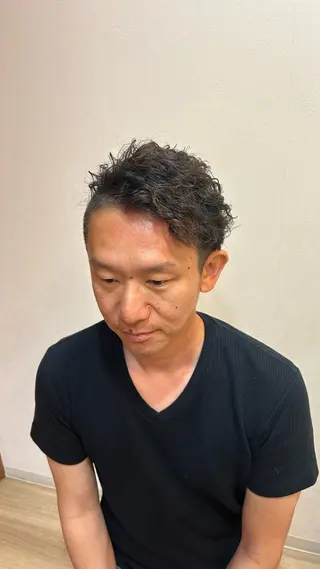 パーマ メンズ 村松 麻菜のヘアスタイル