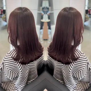 ミディアム 岸田 悠佑のヘアスタイル