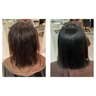 パーマ bon ami所属・むかいやま なおのヘアスタイル