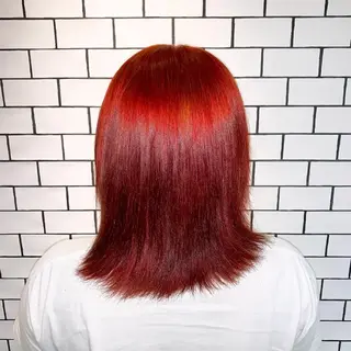 カラー JUNYA 海外ガールヘアのヘアスタイル