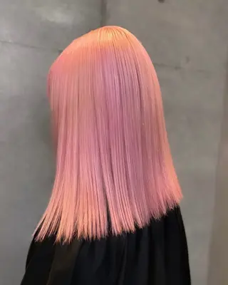 ミディアム カラー ヘアアレンジ mina 🌷のヘアスタイル