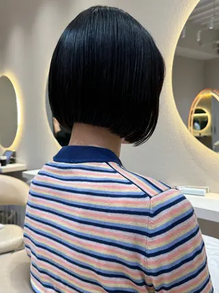 ショート 🩵縮毛矯正・ボブ 岩原朋也🩵のヘアスタイル