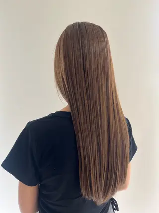 ロング hair and beauty QUATRO 赤塚店所属・QUATROカラー 予約‪のヘアスタイル