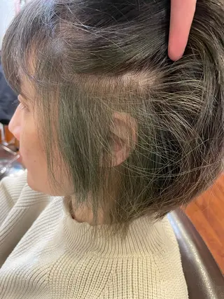 ショート 白髪ケア  BAUM まやのヘアスタイル