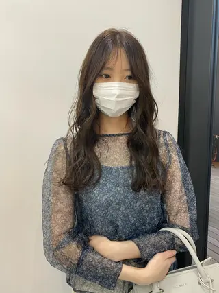 ロング ୨୧柔らかいカラー nozomi ୨୧のヘアスタイル