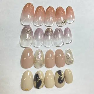 ネイル ショウジ abbie研修生のネイルデザイン