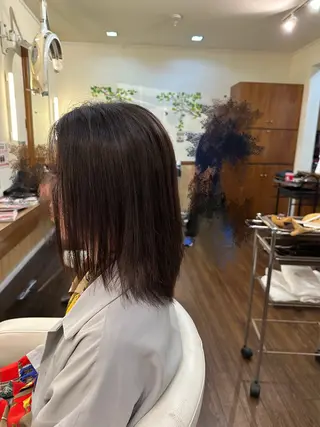 ミディアム メンズ BAROA中村橋所属・濱野 黎士のヘアスタイル