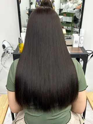 ロング カラー ちょめ/八王子 ZEST emuのヘアスタイル