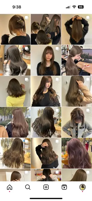 ロング 韓国/透明感 riToのヘアスタイル