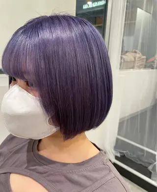 カラー miyu/ハイトーン /ブリーチのヘアスタイル