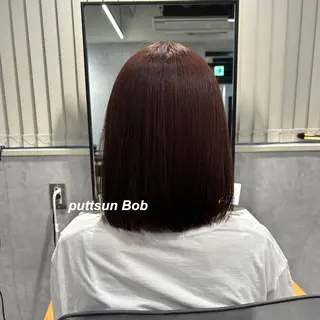 ミディアム プルエクステ/インナ ーカラー🦊はるなのヘアスタイル