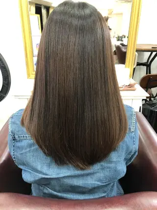 セミロング カラー レイヤー×髪質改善✨ 渋谷/佐藤侑哉のヘアスタイル