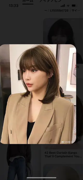 ショート IT’s所属・韓国好き🇰🇷 美容師MIKUのヘアスタイル