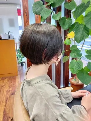 ショート 大人女子ショート 髪質改善山口耕祐のヘアスタイル