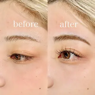 カラー メンズ ネイル マツエク・マツパ アイブロウ 韓国マツエク/まつパ 🎀misaki🎀のマツエク・マツパデザイン