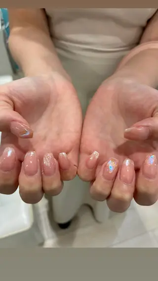 ネイル 30日限定ハンド持ち 込み4980円❣️のネイルデザイン