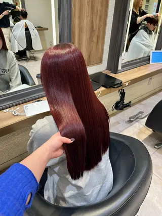 ロング ハイトーン／アレンジ 🩵NANAMIのヘアスタイル