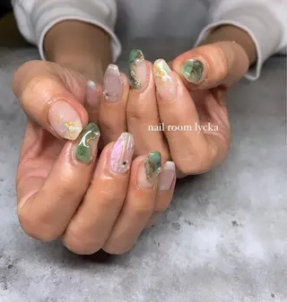 ネイル ﾈｲﾙﾙｰﾑﾘｯｶ 𝐦𝐚𝐲𝐮のネイルデザイン