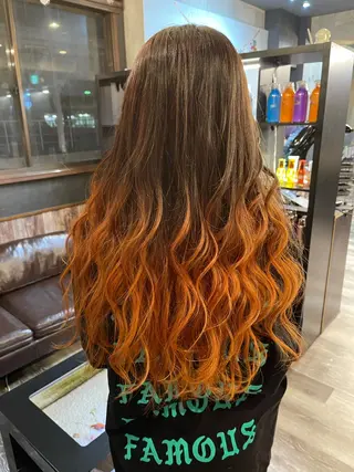 ロング KIRA スズキ タクヤ/店長のヘアスタイル