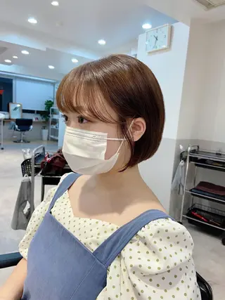 ショート 山下夕月 ショート🫧ボブのヘアスタイル