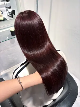 ロング カラー トレンド暖色🍑カジ ュアルヘアjunyaのヘアスタイル