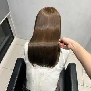 セミロング AOl所属・🫧艶髪🪽 Karinのヘアスタイル