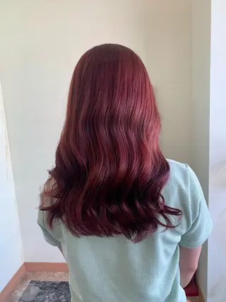 セミロング カラー yuri🌼 NUMBER 天王寺のヘアスタイル