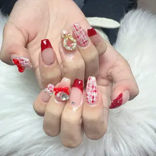 ネイル 🎀 Lemode ワンホンネイル🎀のネイルデザイン