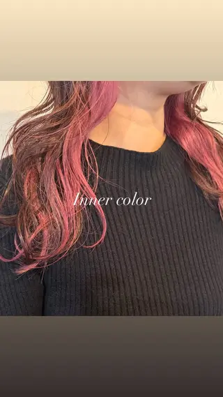 セミロング カラー marine所属・池上 穂高のヘアスタイル